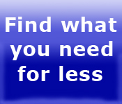 Find what you need for less